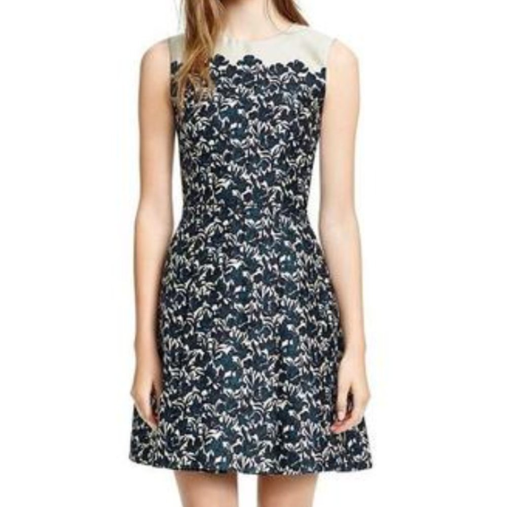 Tory Burch Rayna Fit & Flare Dress